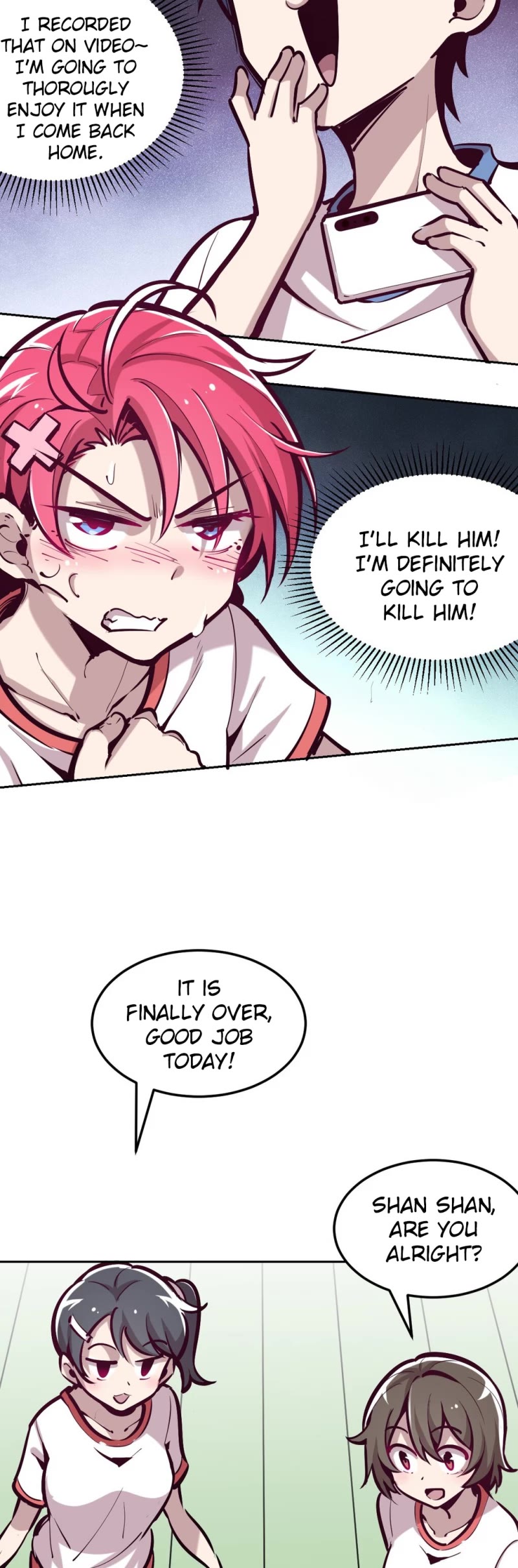 Demon X Angel, Can't Get Along! Chapter 19 page 5 - Chapter 19: Angel on the basketball court (part 2)