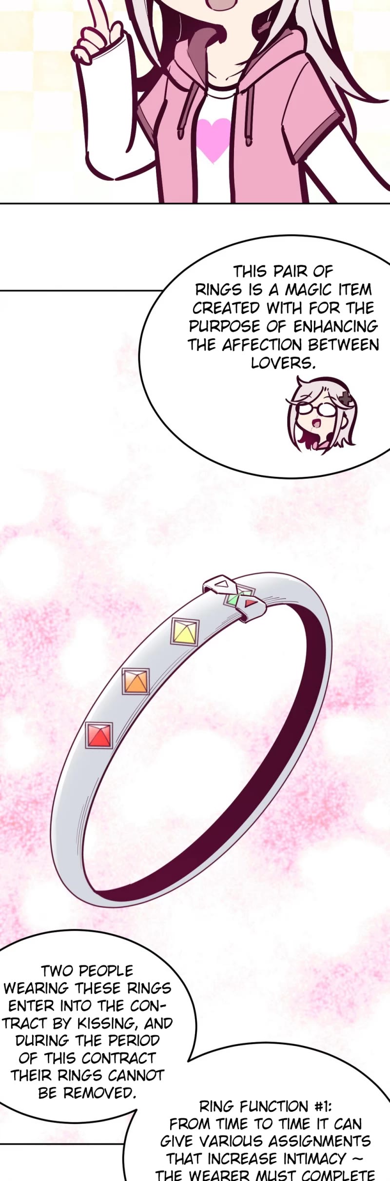 Demon X Angel, Can't Get Along! Chapter 28.5 page 2 - Chapter 28.5: The science behind the wedding ring