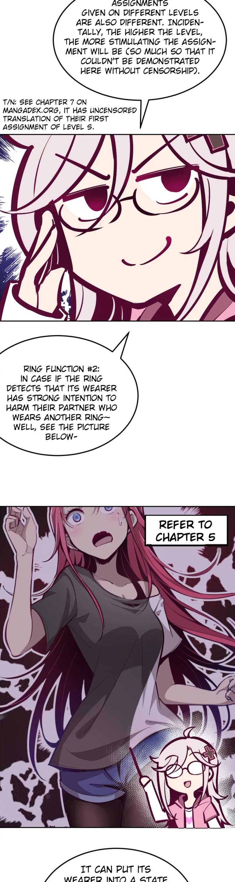 Demon X Angel, Can't Get Along! Chapter 28.5 page 4 - Chapter 28.5: The science behind the wedding ring