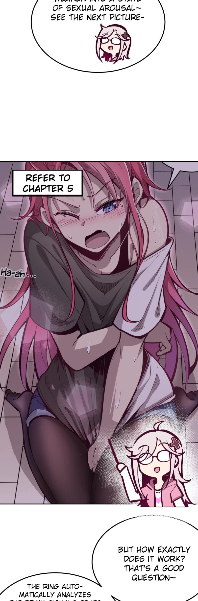Demon X Angel, Can't Get Along! Chapter 28.5 page 5 - Chapter 28.5: The science behind the wedding ring