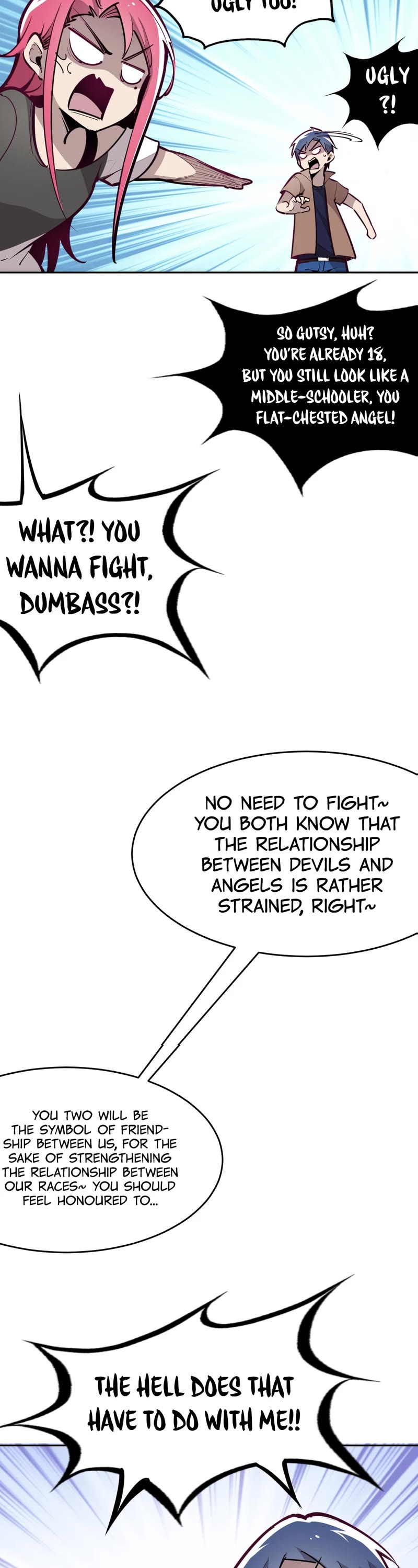 Demon X Angel, Can't Get Along! Chapter 3 page 8 - Chapter 3: A Symbol of Friendship Between Angels and Demons