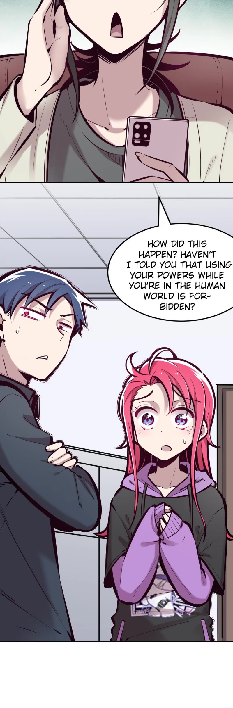 Demon X Angel, Can't Get Along! Chapter 36 page 5 - Chapter 36: The angel and demon's crisis?!