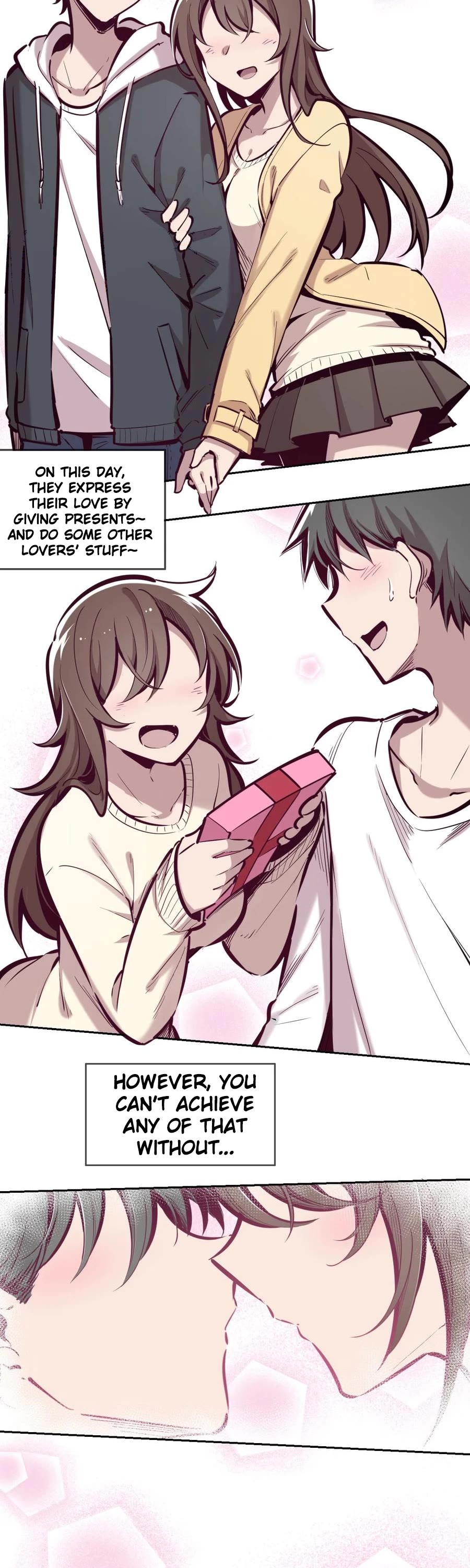 Demon X Angel, Can't Get Along! Chapter 42.5 page 2 - Chapter 42.5: Demon’s Valentine’s Day and angel’s chocolate