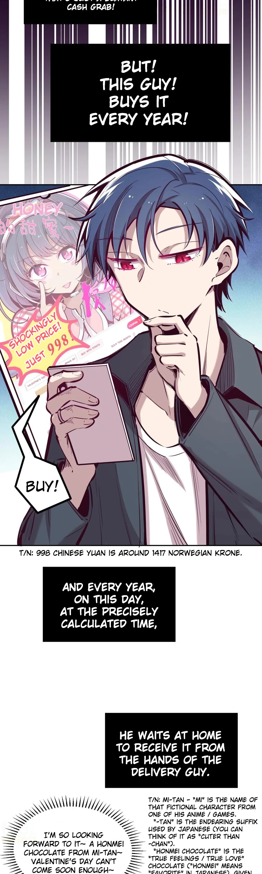 Demon X Angel, Can't Get Along! Chapter 42.5 page 5 - Chapter 42.5: Demon’s Valentine’s Day and angel’s chocolate