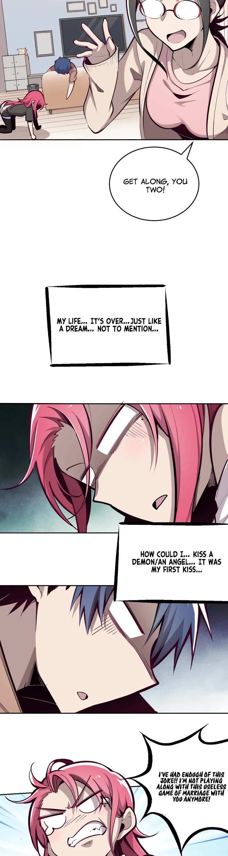Demon X Angel, Can't Get Along! Chapter 5 page 2 - Chapter 5: Demon and Angel's Wedding Ring Capability