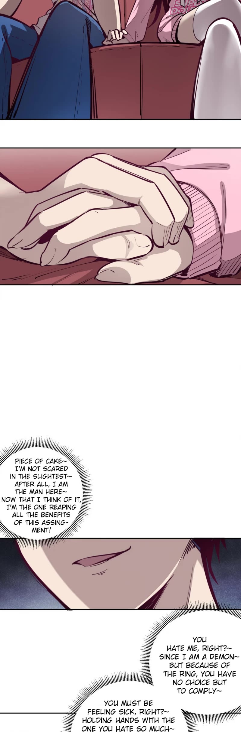 Demon X Angel, Can't Get Along! Chapter 7 page 9 - Chapter 7: Demon and angel hold hands for the first time