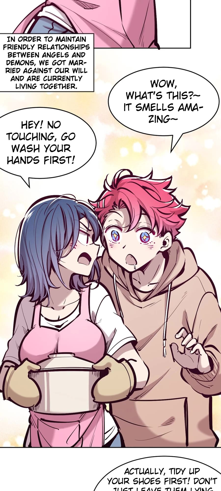 Demon X Angel, Can't Get Along! Chapter 72.5 page 4 - Chapter 72.5: Spin-off announcement!