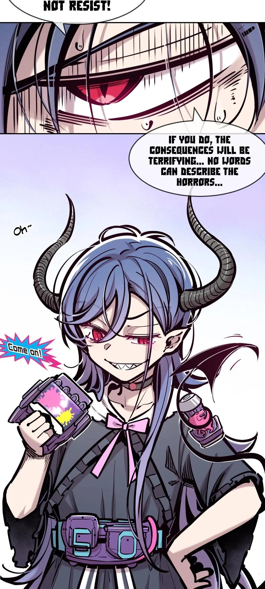 Demon X Angel, Can't Get Along! Chapter 77 page 8 - Chapter 77: The angel that fights back!