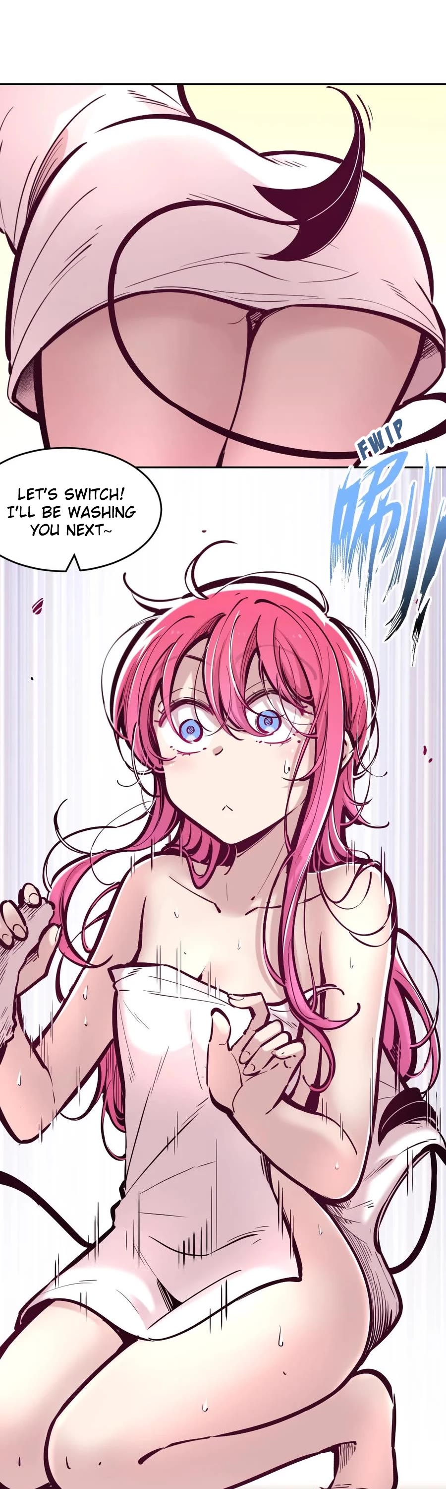 Demon X Angel, Can't Get Along! Chapter 83 page 21 - Chapter 83: Demon X angel X bathing together
