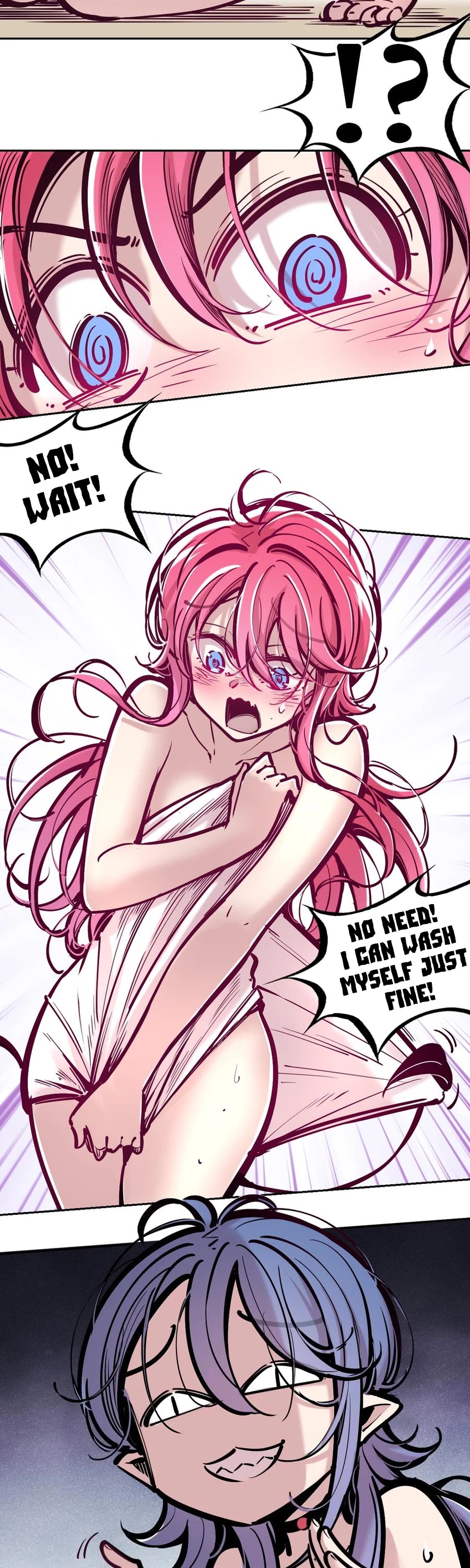 Demon X Angel, Can't Get Along! Chapter 83 page 22 - Chapter 83: Demon X angel X bathing together