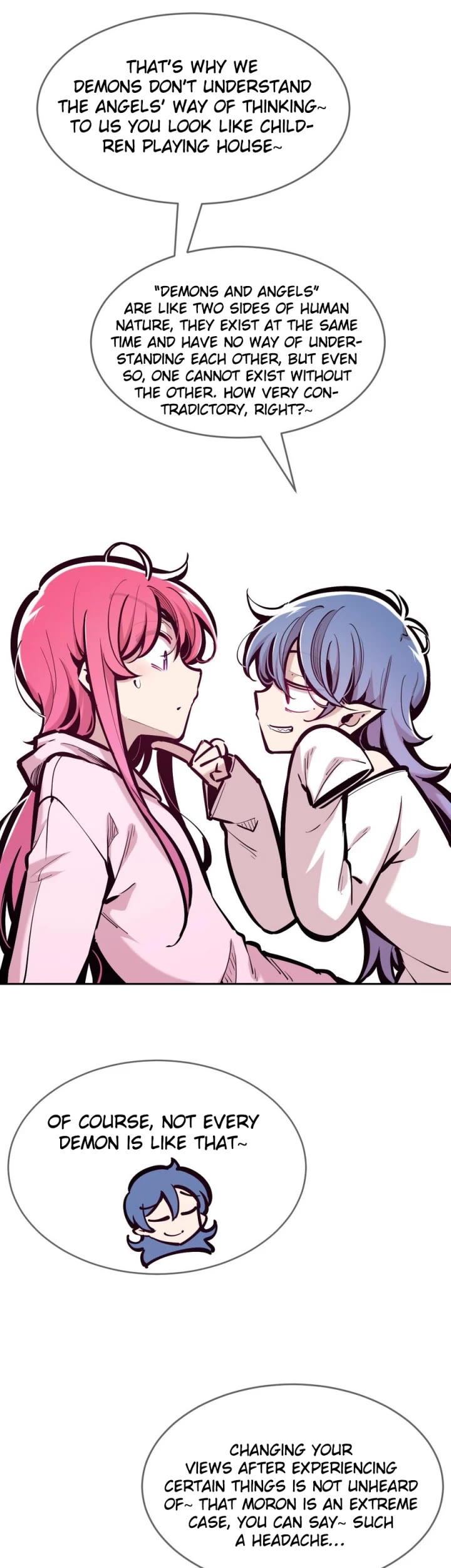 Demon X Angel, Can't Get Along! Chapter 85 page 17 - Chapter 85: Differences between demons and angels