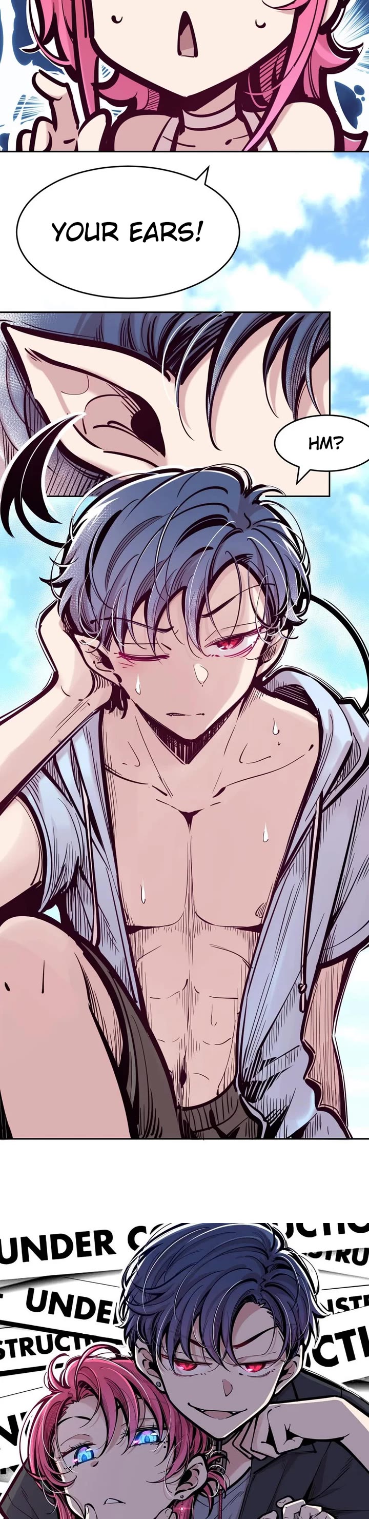 Demon X Angel, Can't Get Along! Chapter 91 page 23 - Chapter 91: Demon and angel on uninhabited island. Survival diary, entry #1