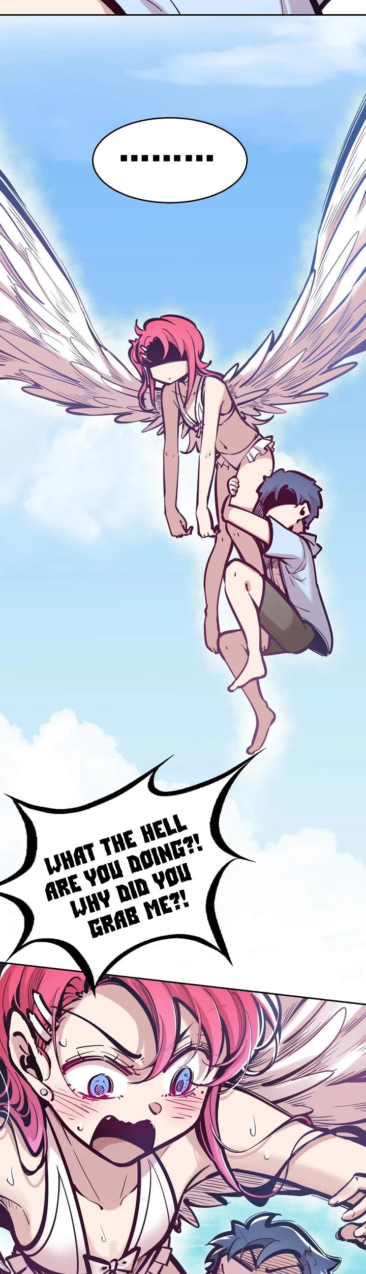 Demon X Angel, Can't Get Along! Chapter 91 page 6 - Chapter 91: Demon and angel on uninhabited island. Survival diary, entry #1
