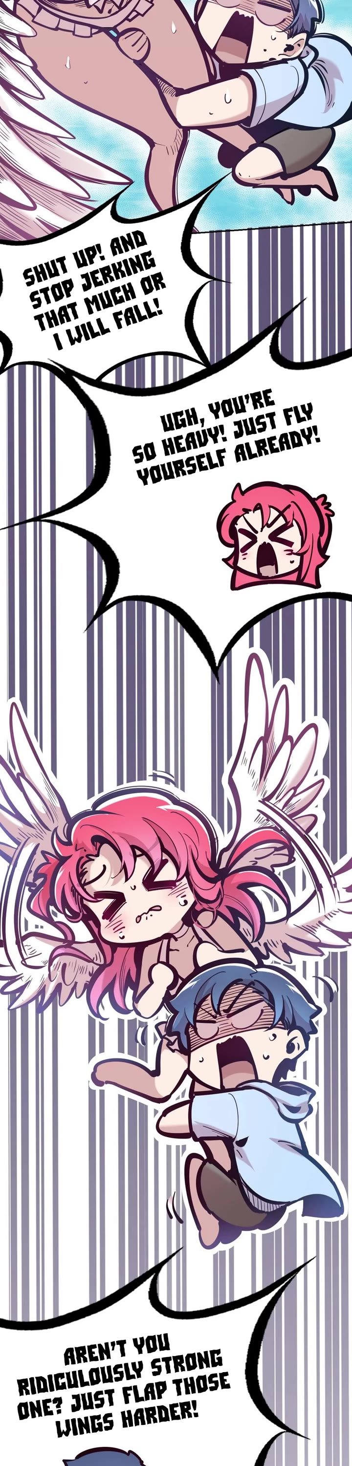 Demon X Angel, Can't Get Along! Chapter 91 page 7 - Chapter 91: Demon and angel on uninhabited island. Survival diary, entry #1