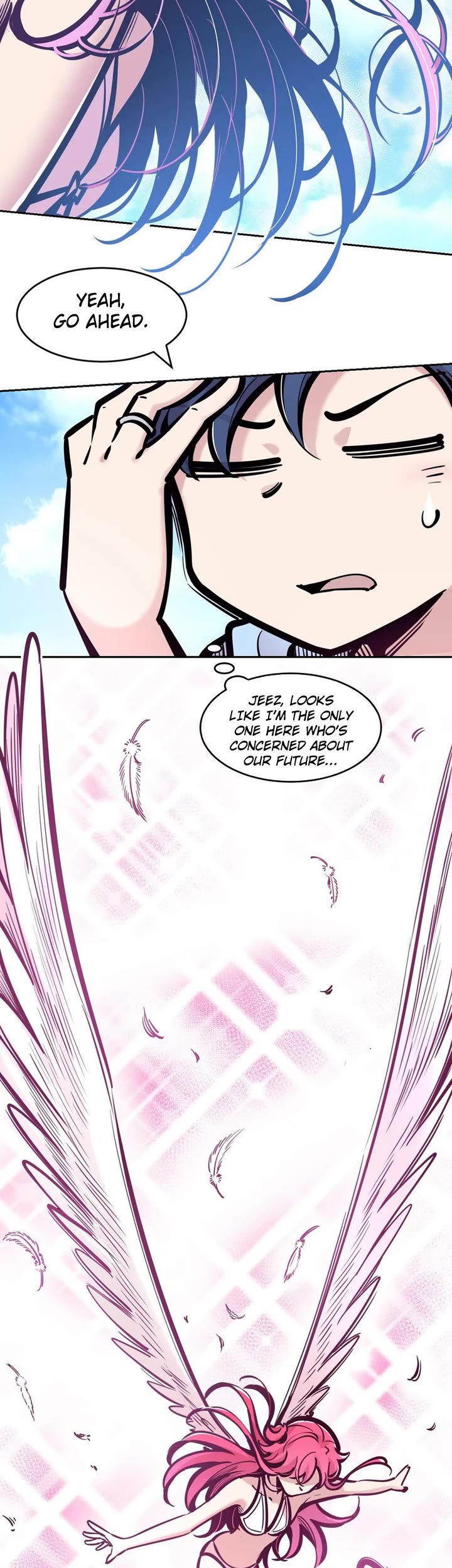 Demon X Angel, Can't Get Along! Chapter 92 page 15 - Chapter 92: Demon and angel on uninhabited island. Survival diary, entry #2