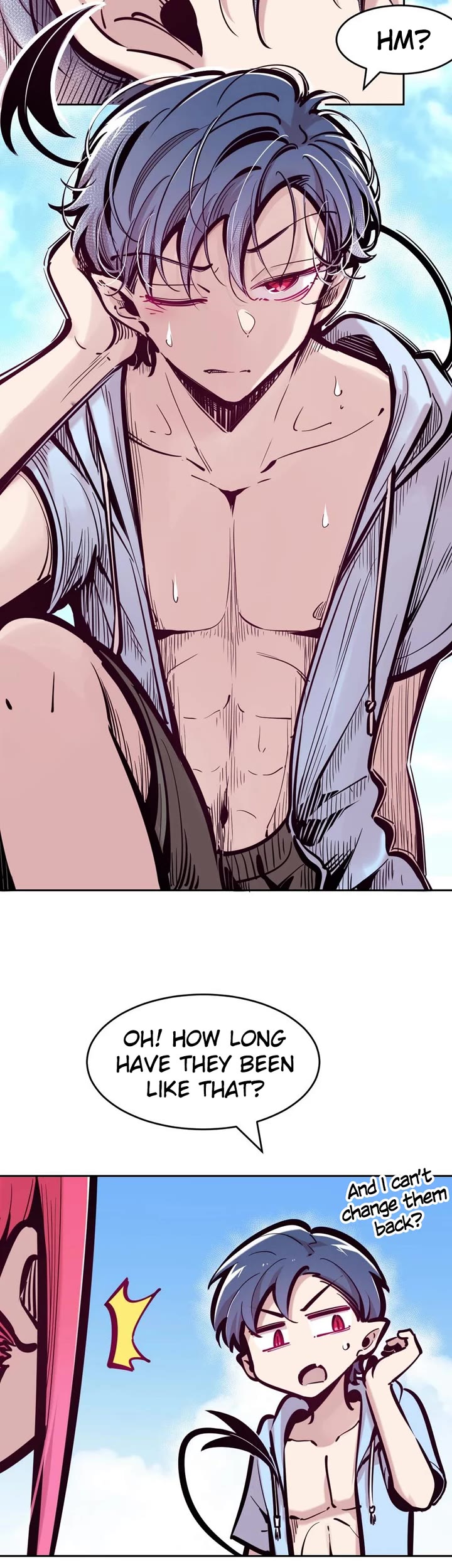 Demon X Angel, Can't Get Along! Chapter 92 page 2 - Chapter 92: Demon and angel on uninhabited island. Survival diary, entry #2