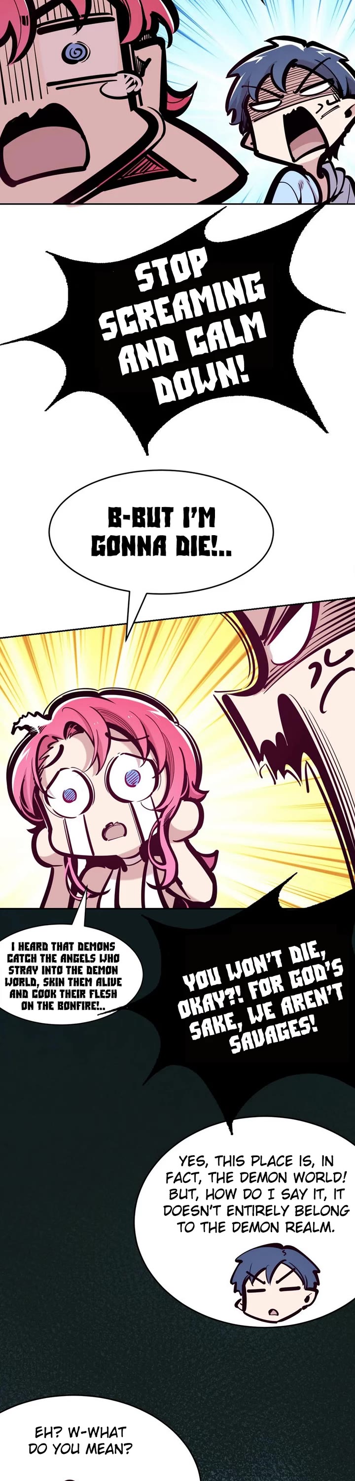 Demon X Angel, Can't Get Along! Chapter 92 page 7 - Chapter 92: Demon and angel on uninhabited island. Survival diary, entry #2