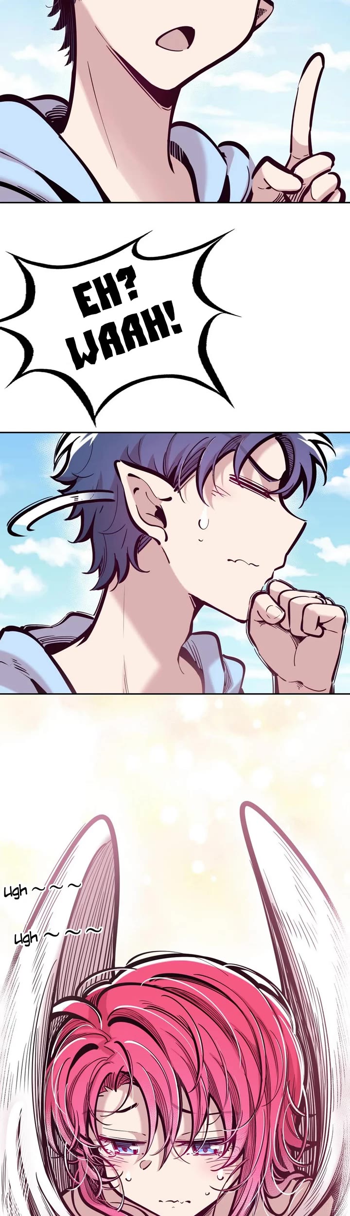 Demon X Angel, Can't Get Along! Chapter 93 page 3 - Chapter 93: Demon and angel on uninhabited island. Survival diary, entry #3