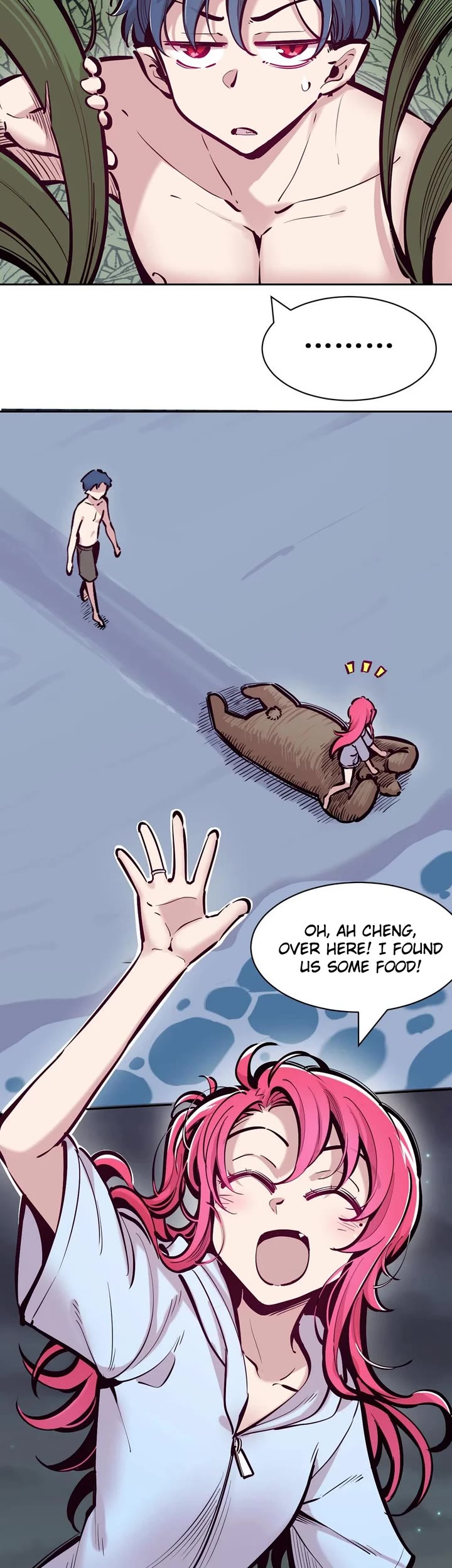 Demon X Angel, Can't Get Along! Chapter 96 page 12 - Chapter 96: Demon and angel on uninhabited island. Survival diary, entry #6