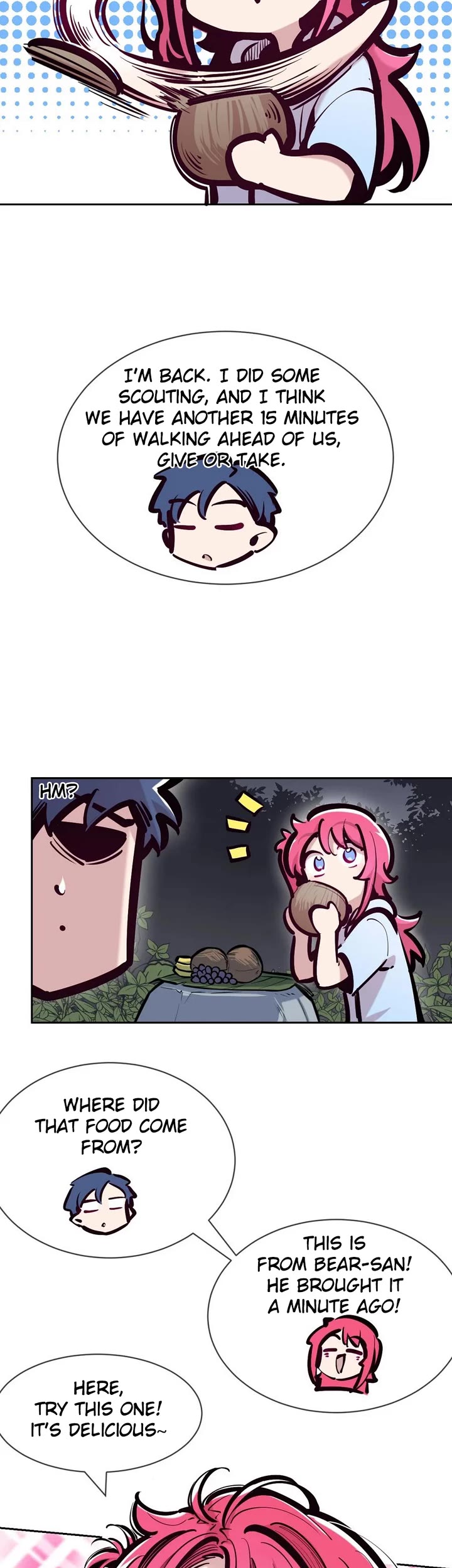 Demon X Angel, Can't Get Along! Chapter 97 page 14 - Chapter 97: Demon and angel on uninhabited island. Survival diary, entry #7