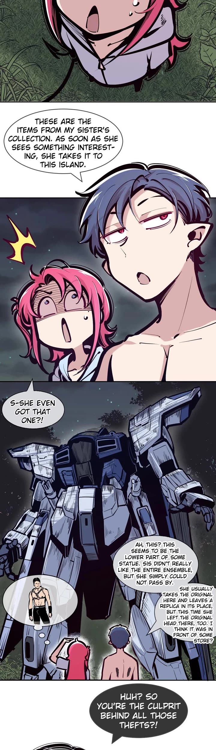 Demon X Angel, Can't Get Along! Chapter 97 page 3 - Chapter 97: Demon and angel on uninhabited island. Survival diary, entry #7