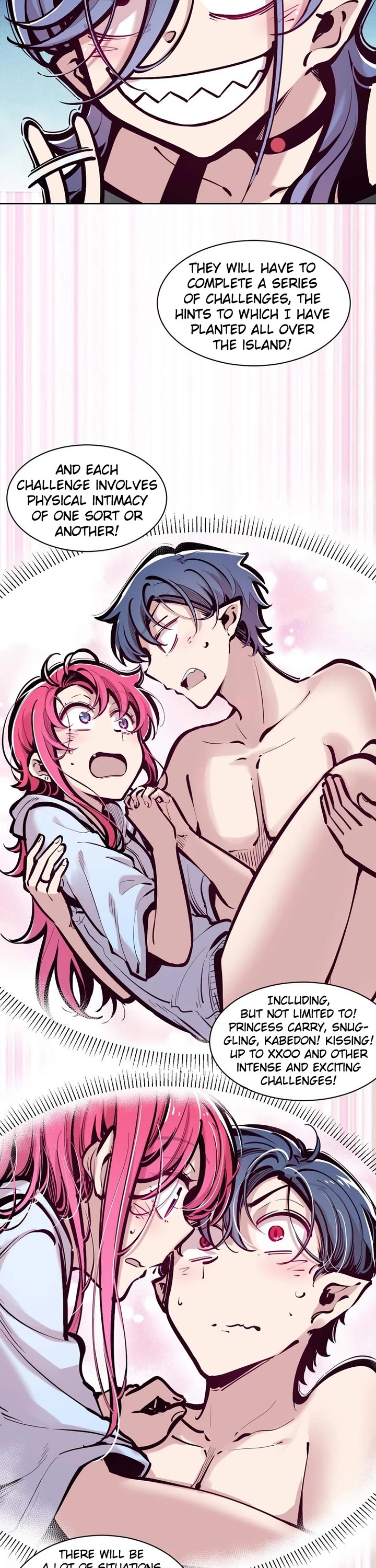 Demon X Angel, Can't Get Along! Chapter 99 page 4 - Chapter 99: Demon and angel on uninhabited island. Survival diary, entry #9