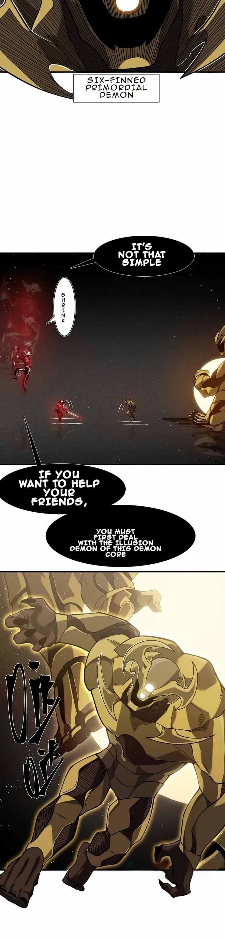 Demonic Evolution Chapter 88 page 11 - Chapter 88: Ang's Six-Fin Evolution