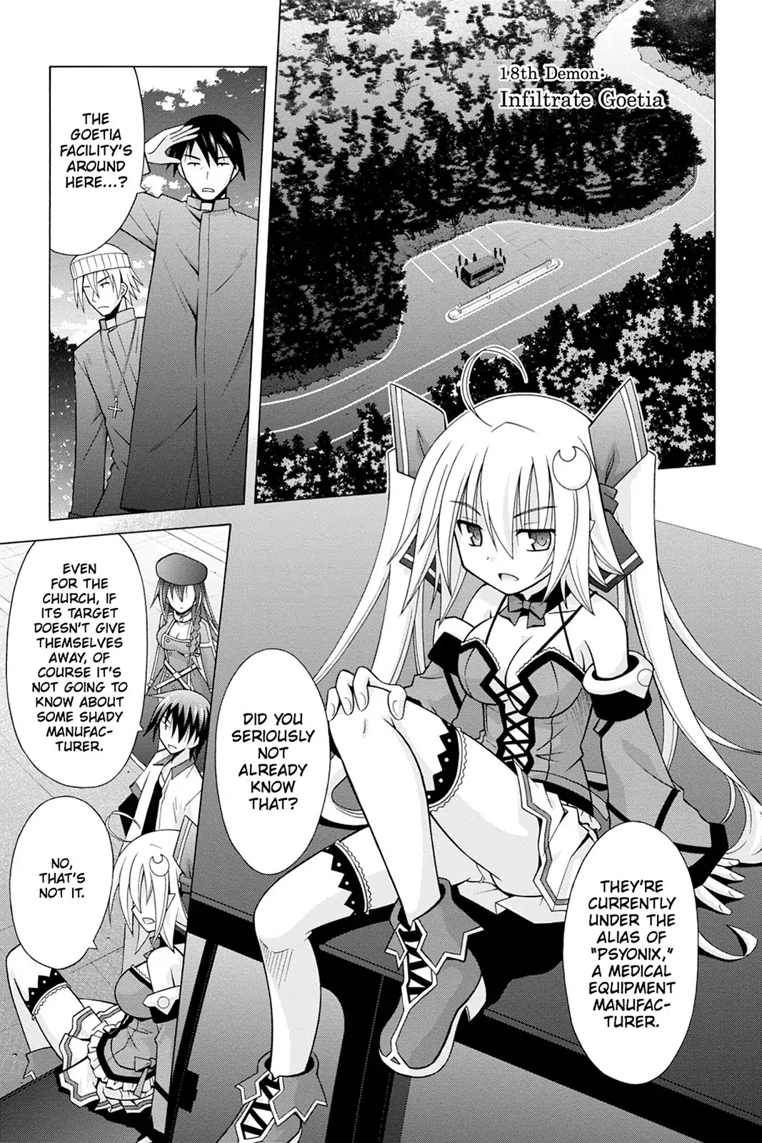 Demonizer Zilch Chapter 18 page 1 - Chapter 18: Vol.3 18th Demon: Infiltrate Goetia