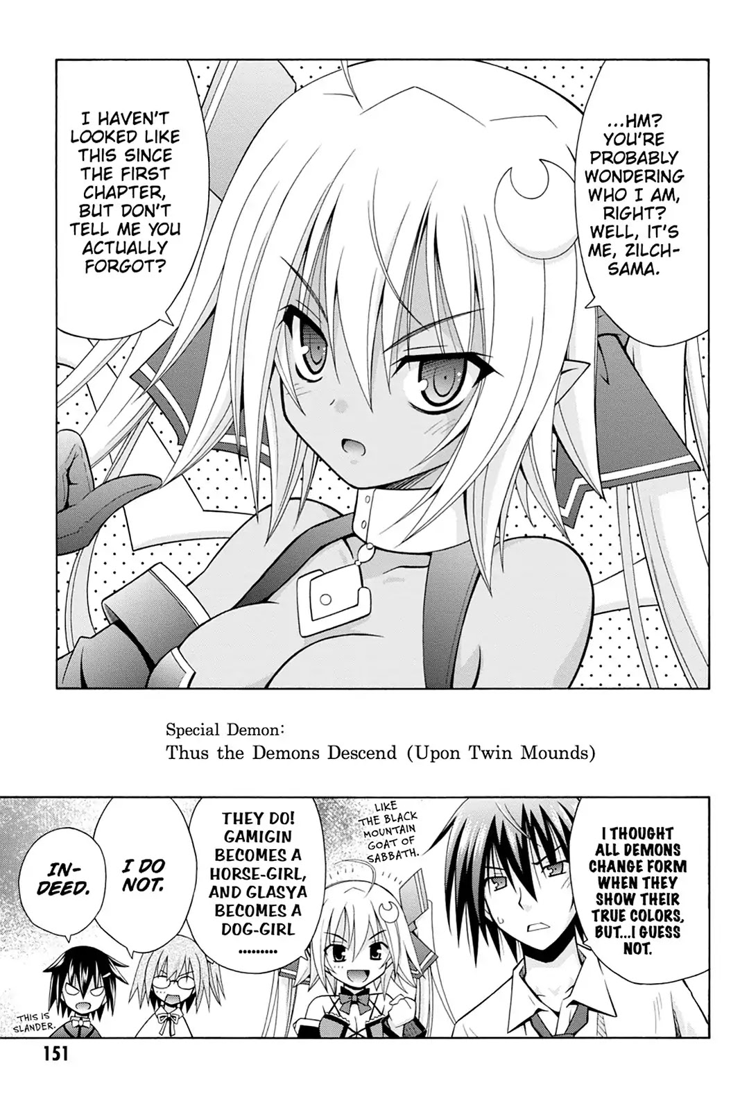 Demonizer Zilch Chapter 20.5 page 1 - Vol.3 Special Demon: Thus the Demons Descend (Upon Twin Mounds)