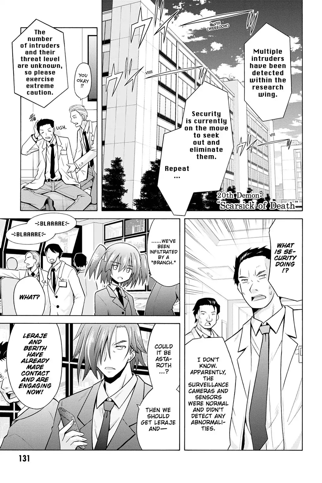 Demonizer Zilch Chapter 20 page 1 - Chapter 20: Vol.3 20th Demon: ''Scarsick of Death''
