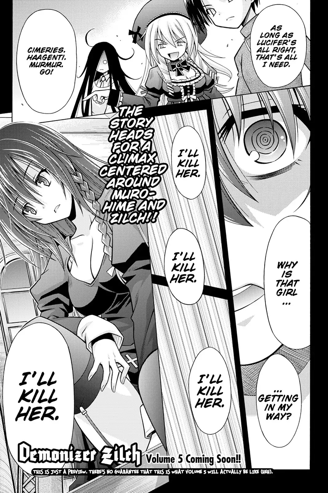 Demonizer Zilch Chapter 27 page 25 - Chapter 27: Vol.4 27th Demon: Murohime Recovered