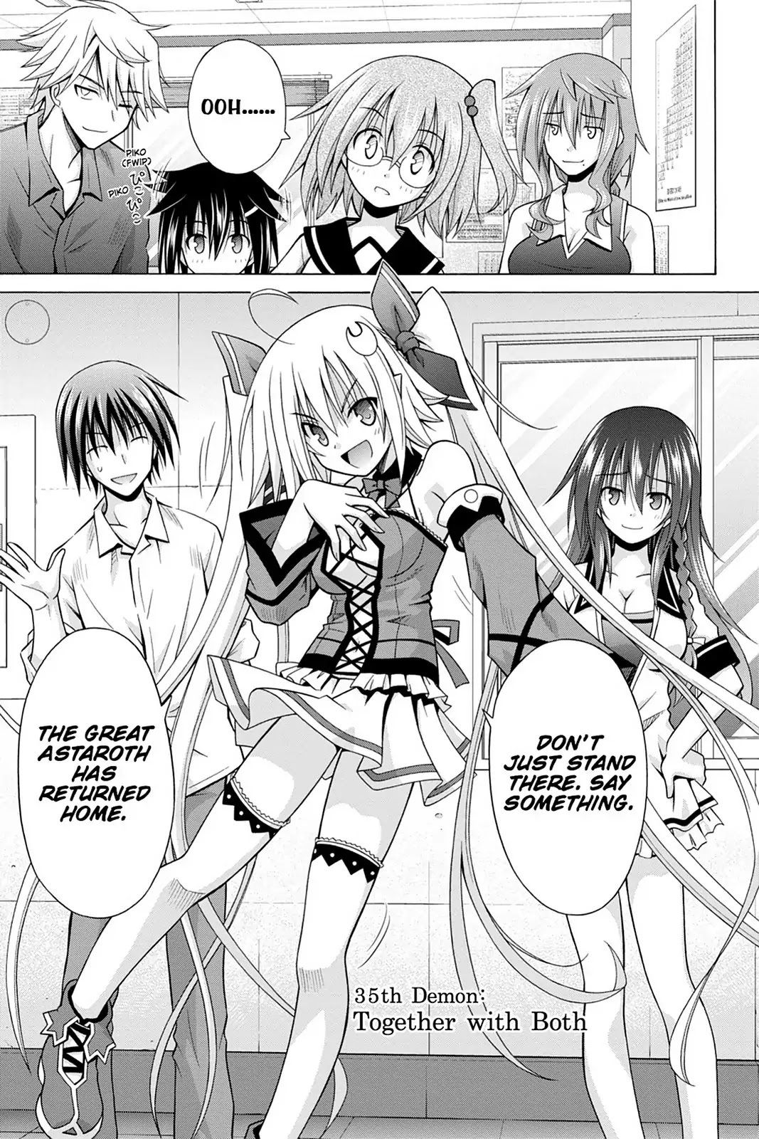 Demonizer Zilch Chapter 35 page 1 - Chapter 35: Vol.5 35th Demon: Together with Both