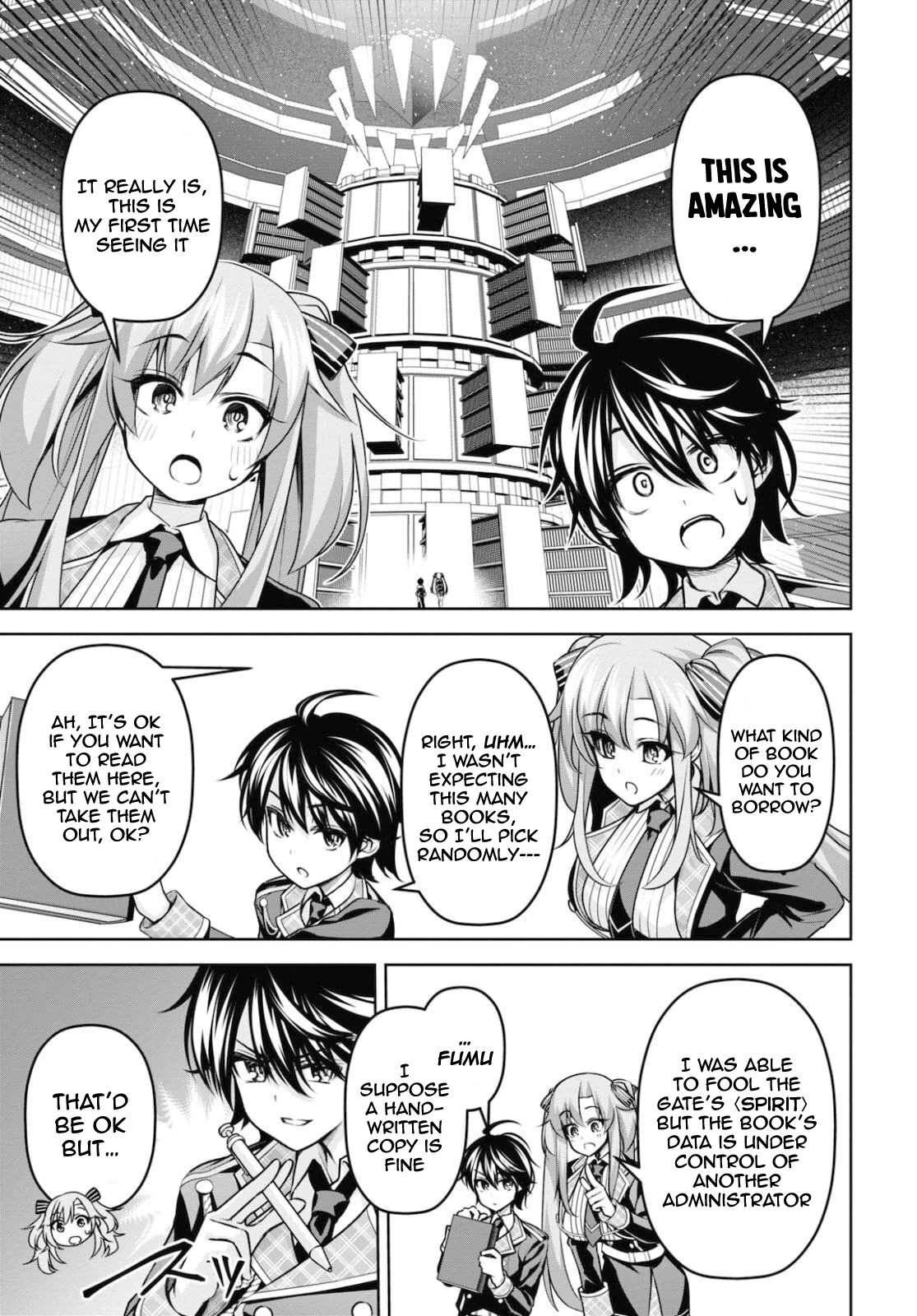 Demon's Sword Master of Excalibur School Chapter 12 page 22 - Chapter 12