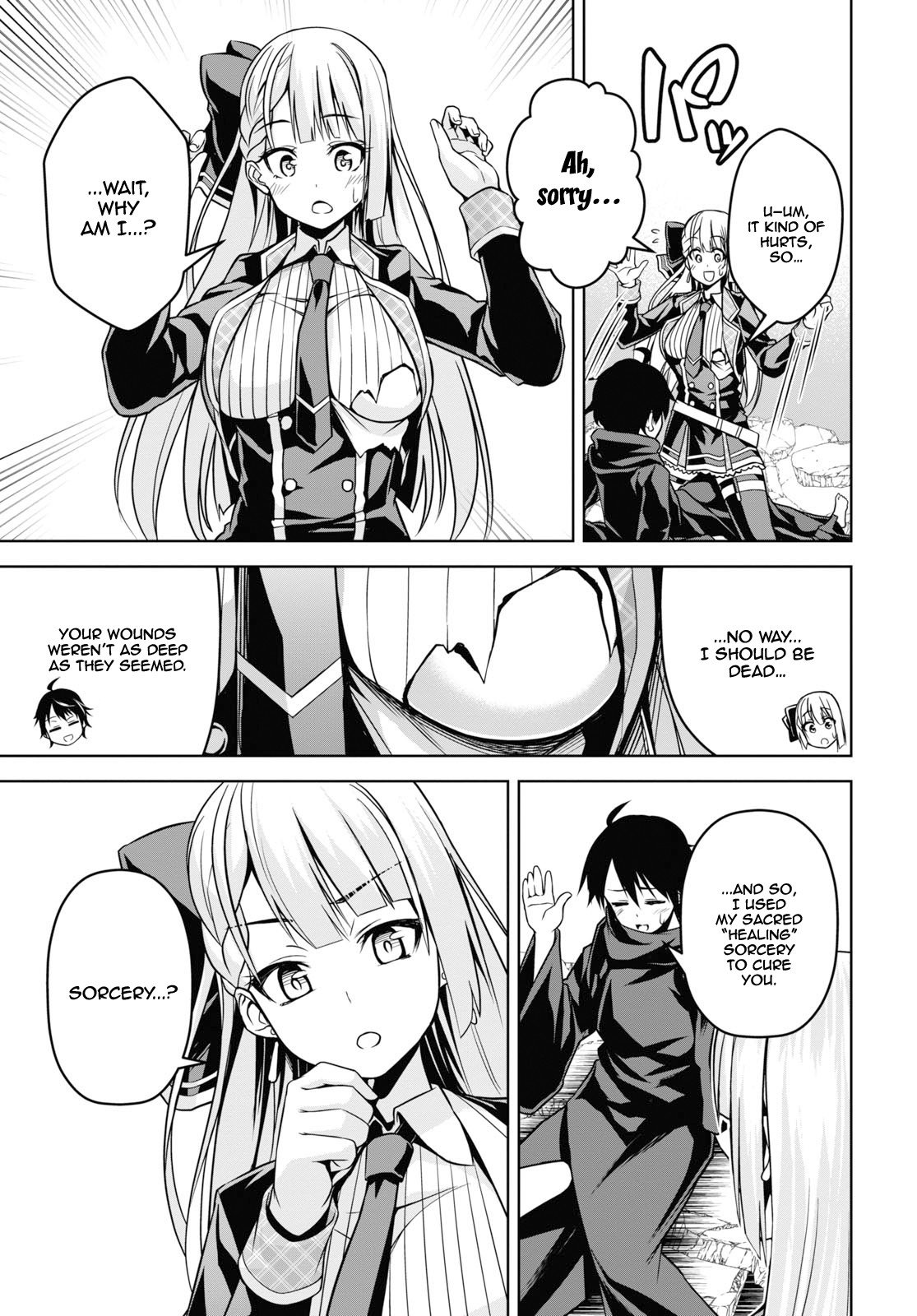 Demon's Sword Master of Excalibur School Chapter 2 page 8 - Chapter 2