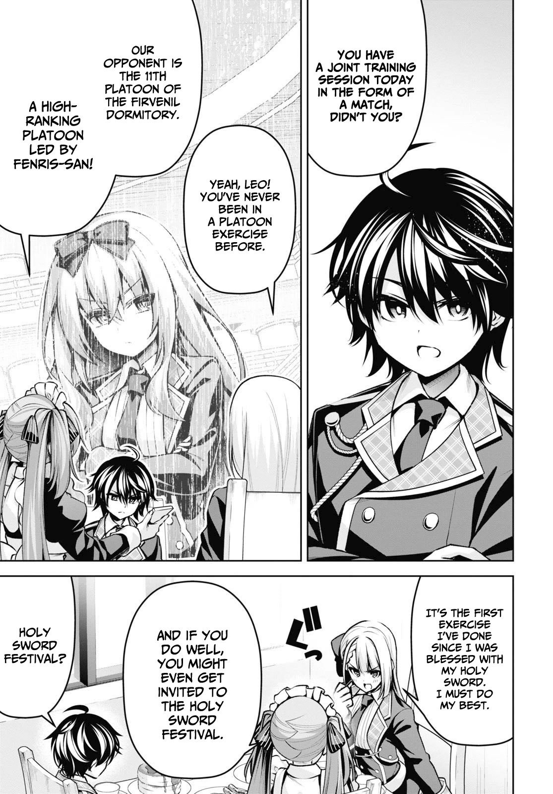 Demon's Sword Master of Excalibur School Chapter 21 page 18 - Chapter 21