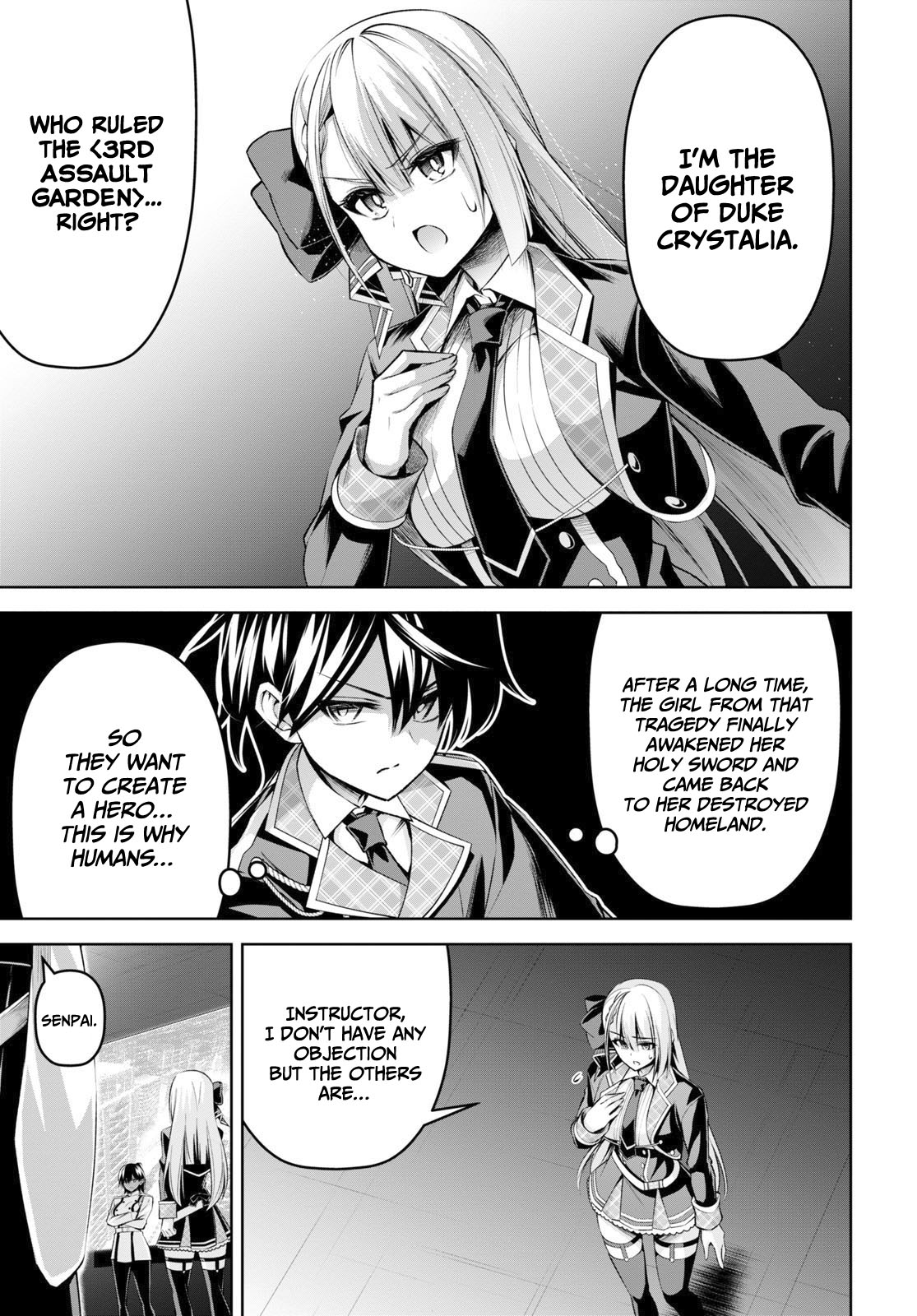 Demon's Sword Master of Excalibur School Chapter 23 page 11 - Chapter 23