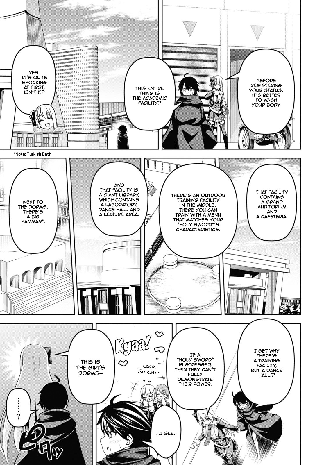 Demon's Sword Master of Excalibur School Chapter 3 page 12 - Chapter 3