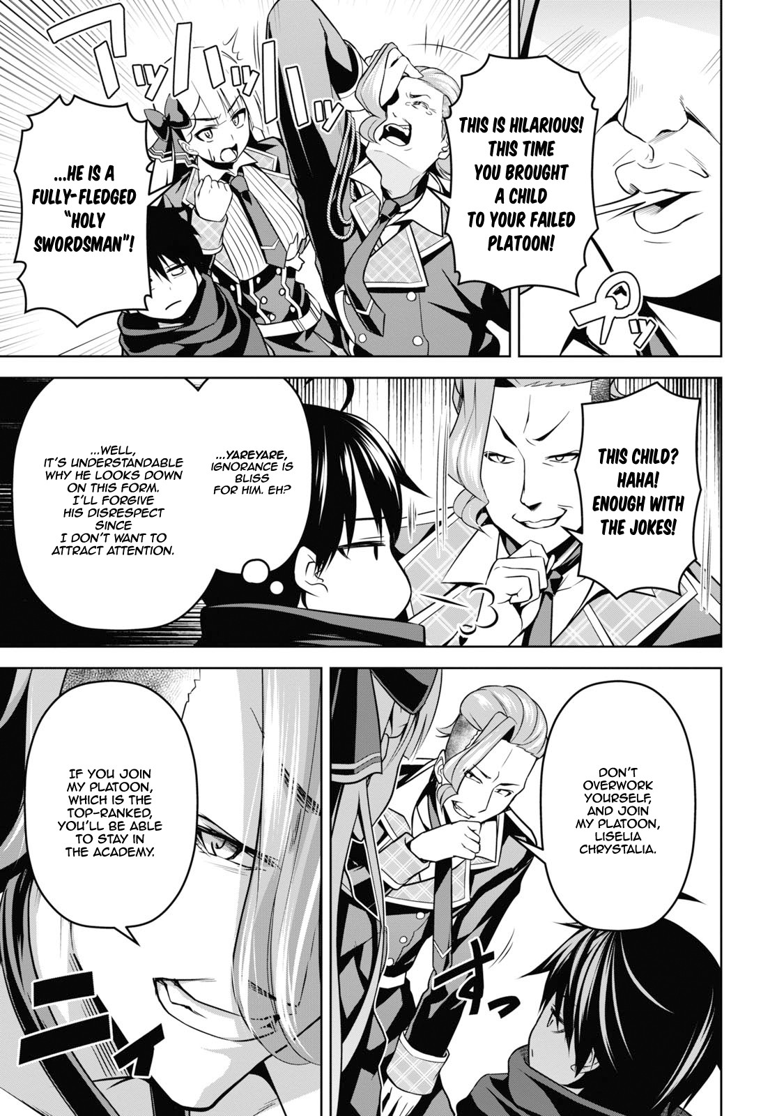 Demon's Sword Master of Excalibur School Chapter 3 page 14 - Chapter 3