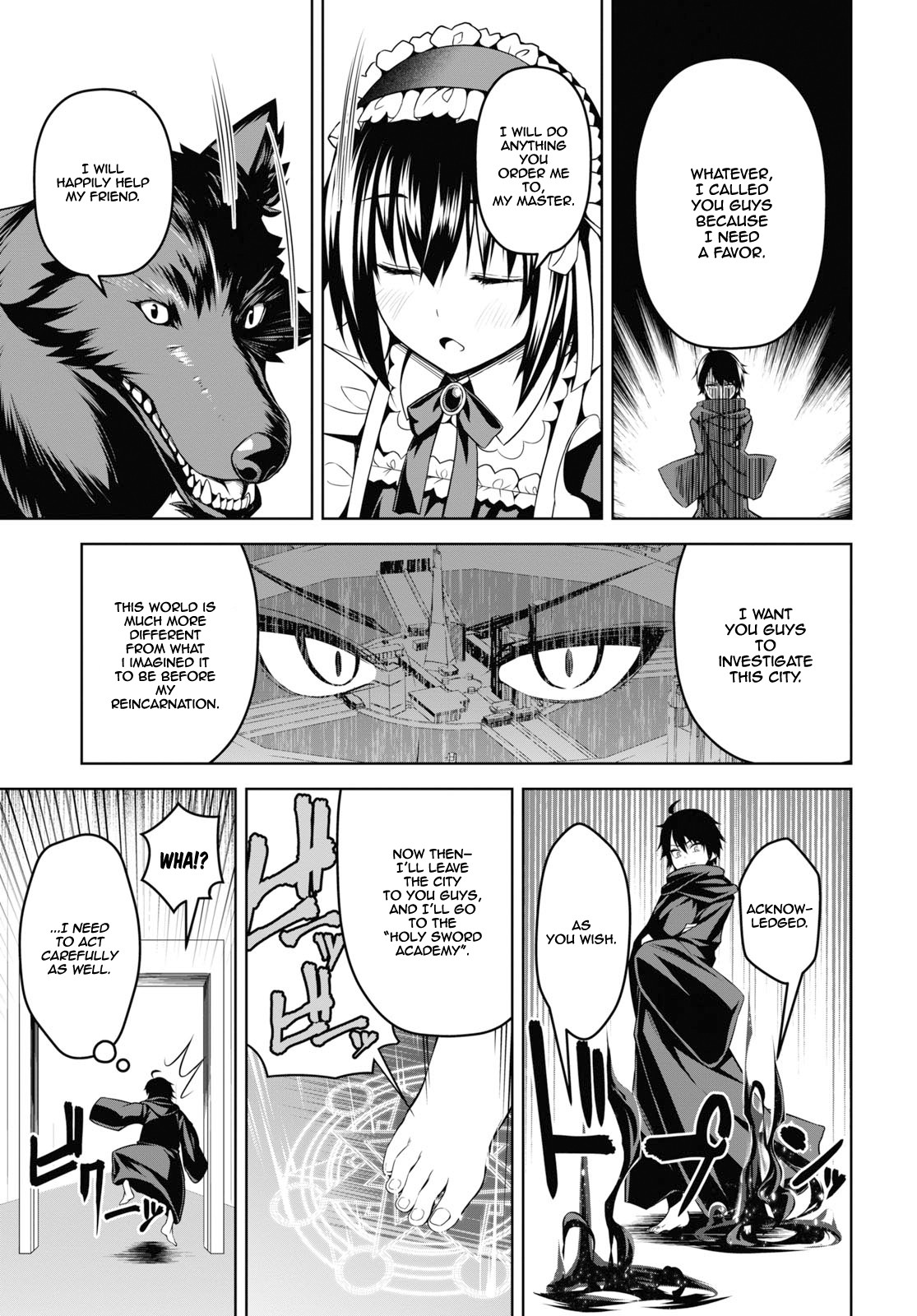Demon's Sword Master of Excalibur School Chapter 3 page 8 - Chapter 3