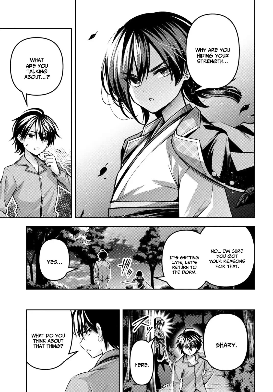 Demon's Sword Master of Excalibur School Chapter 34 page 12 - Chapter 34