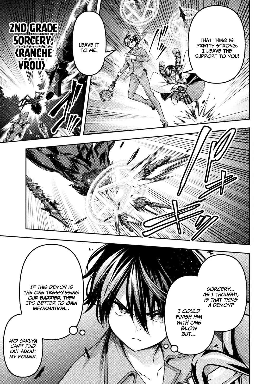 Demon's Sword Master of Excalibur School Chapter 34 page 4 - Chapter 34
