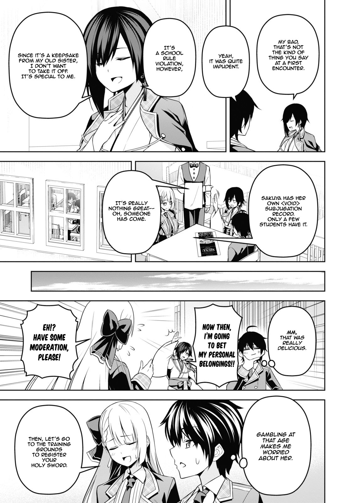 Demon's Sword Master of Excalibur School Chapter 4 page 24 - Chapter 4