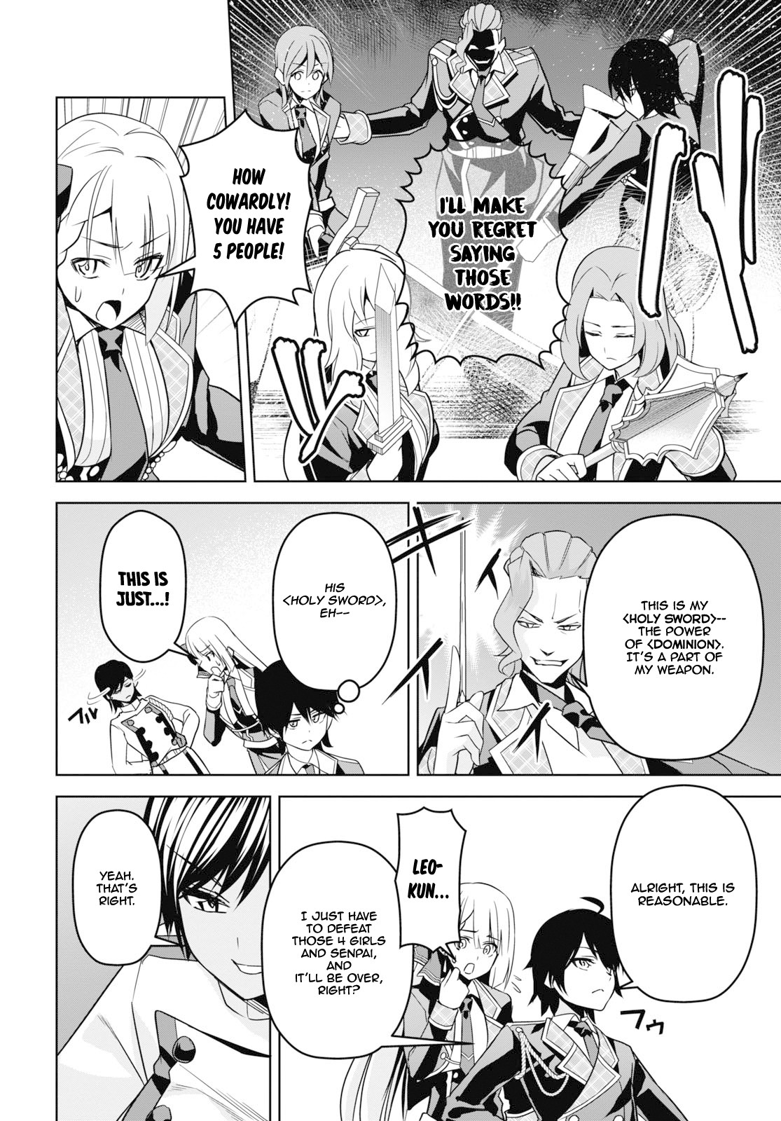 Demon's Sword Master of Excalibur School Chapter 4 page 31 - Chapter 4