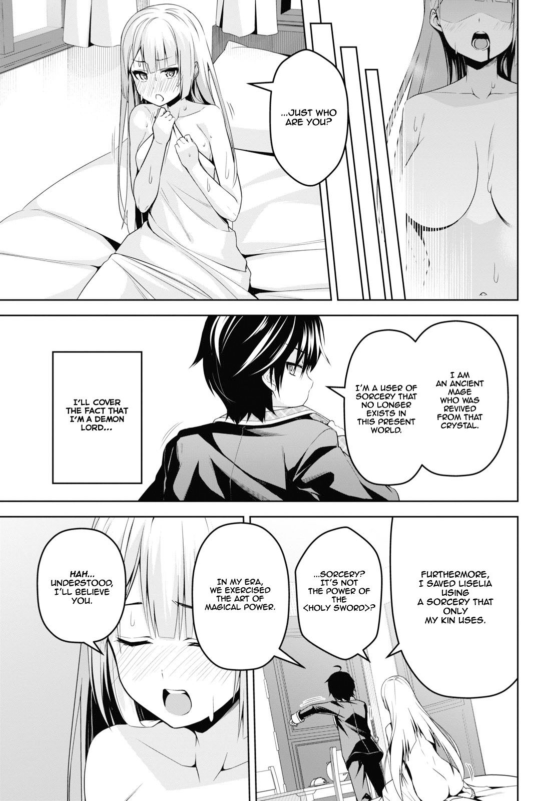 Demon's Sword Master of Excalibur School Chapter 4 page 8 - Chapter 4