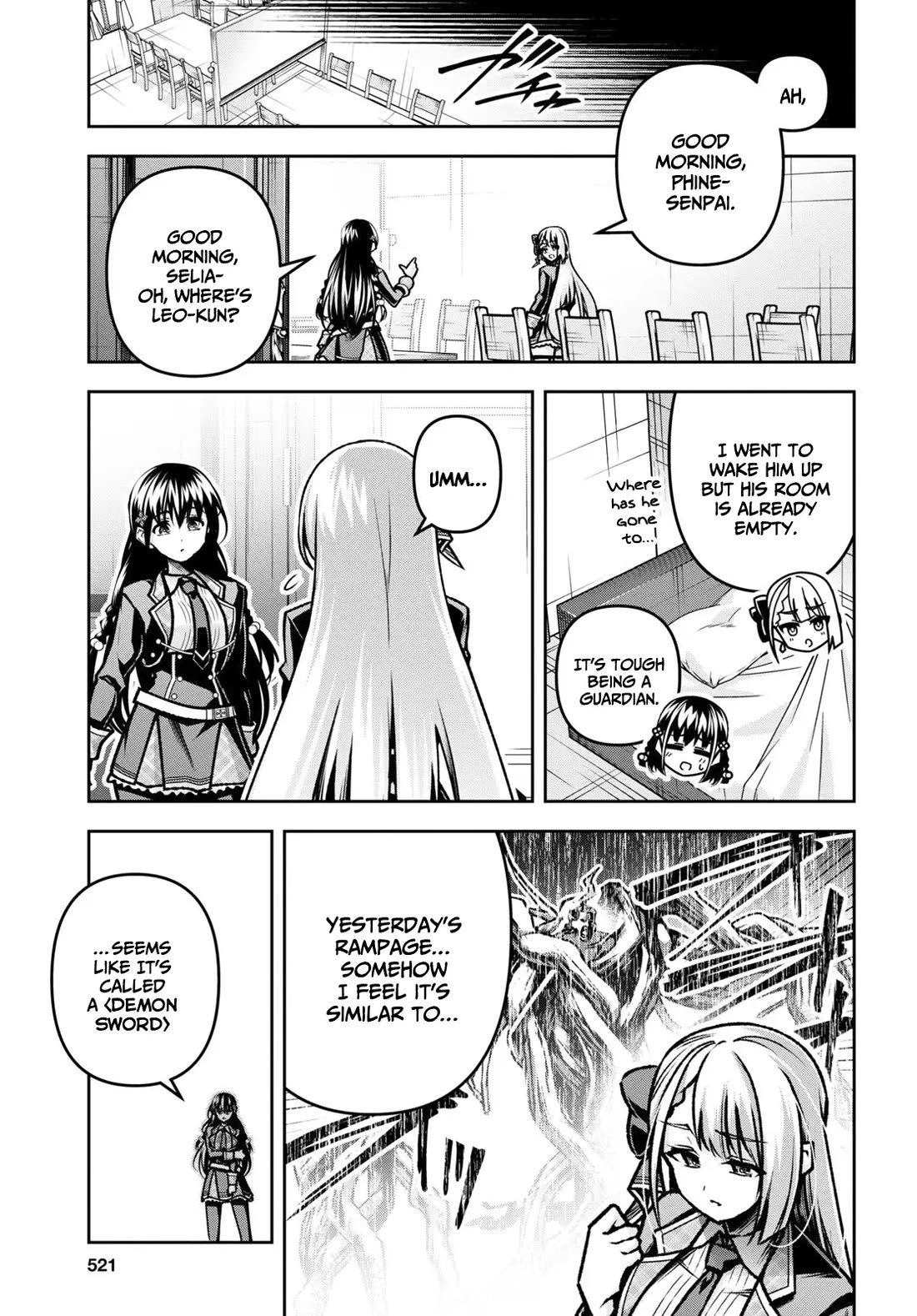 Demon's Sword Master of Excalibur School Chapter 43 page 4 - Chapter 43