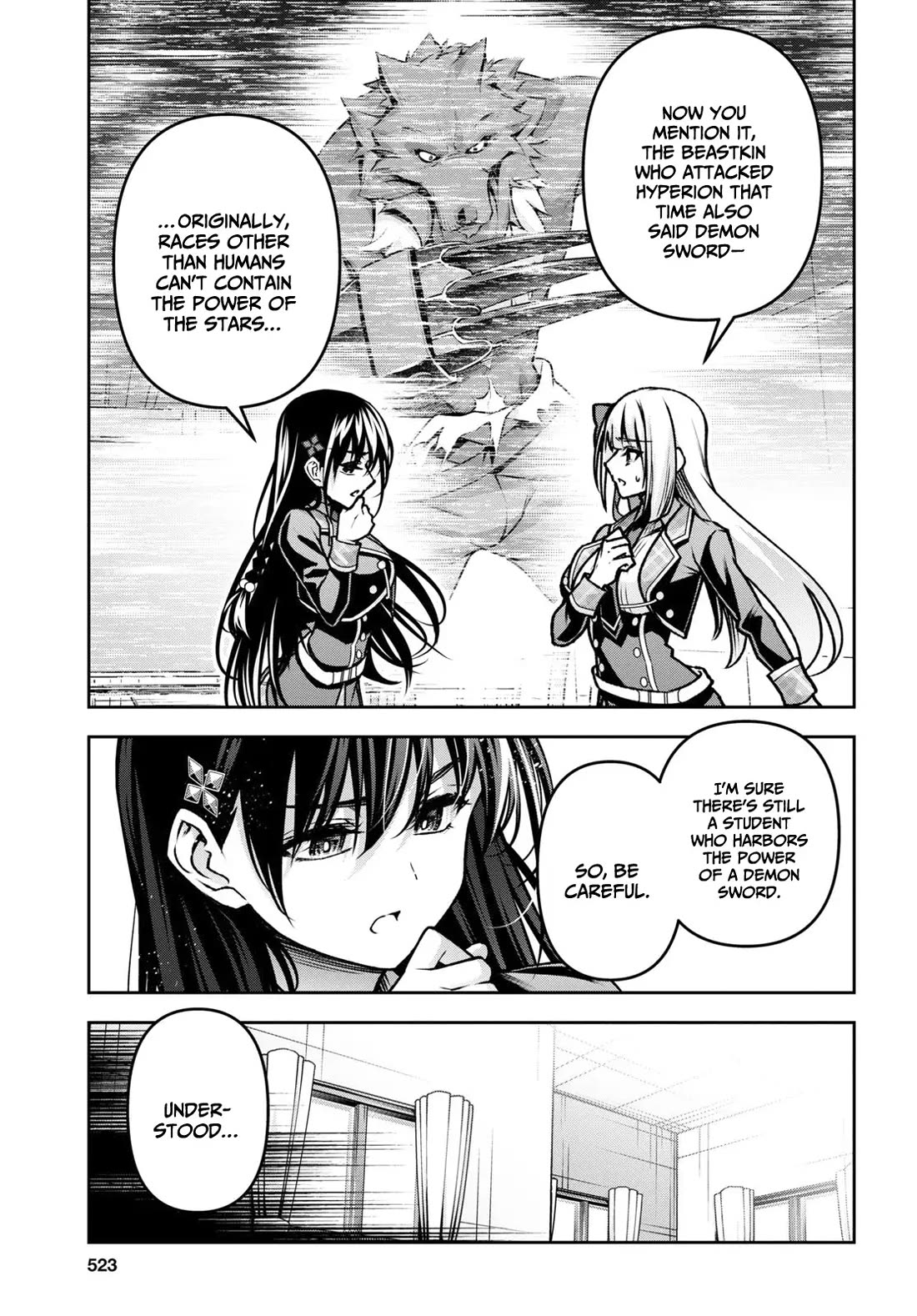 Demon's Sword Master of Excalibur School Chapter 43 page 6 - Chapter 43