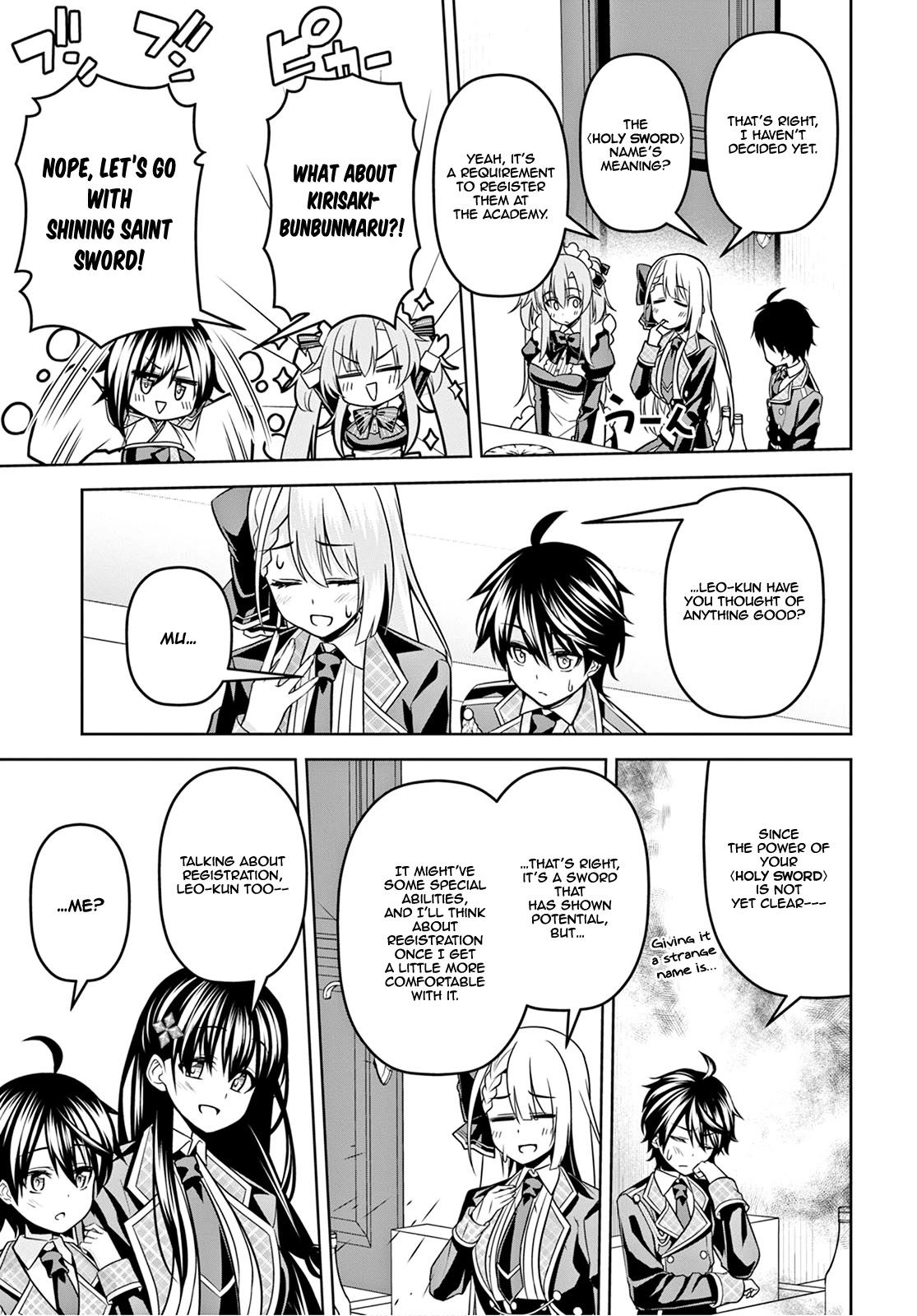Demon's Sword Master of Excalibur School Chapter 6 page 10 - Chapter 6