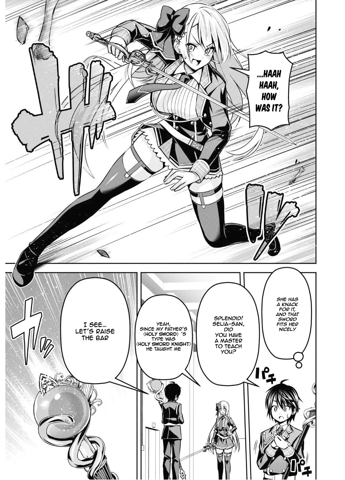 Demon's Sword Master of Excalibur School Chapter 8 page 12 - Chapter 8