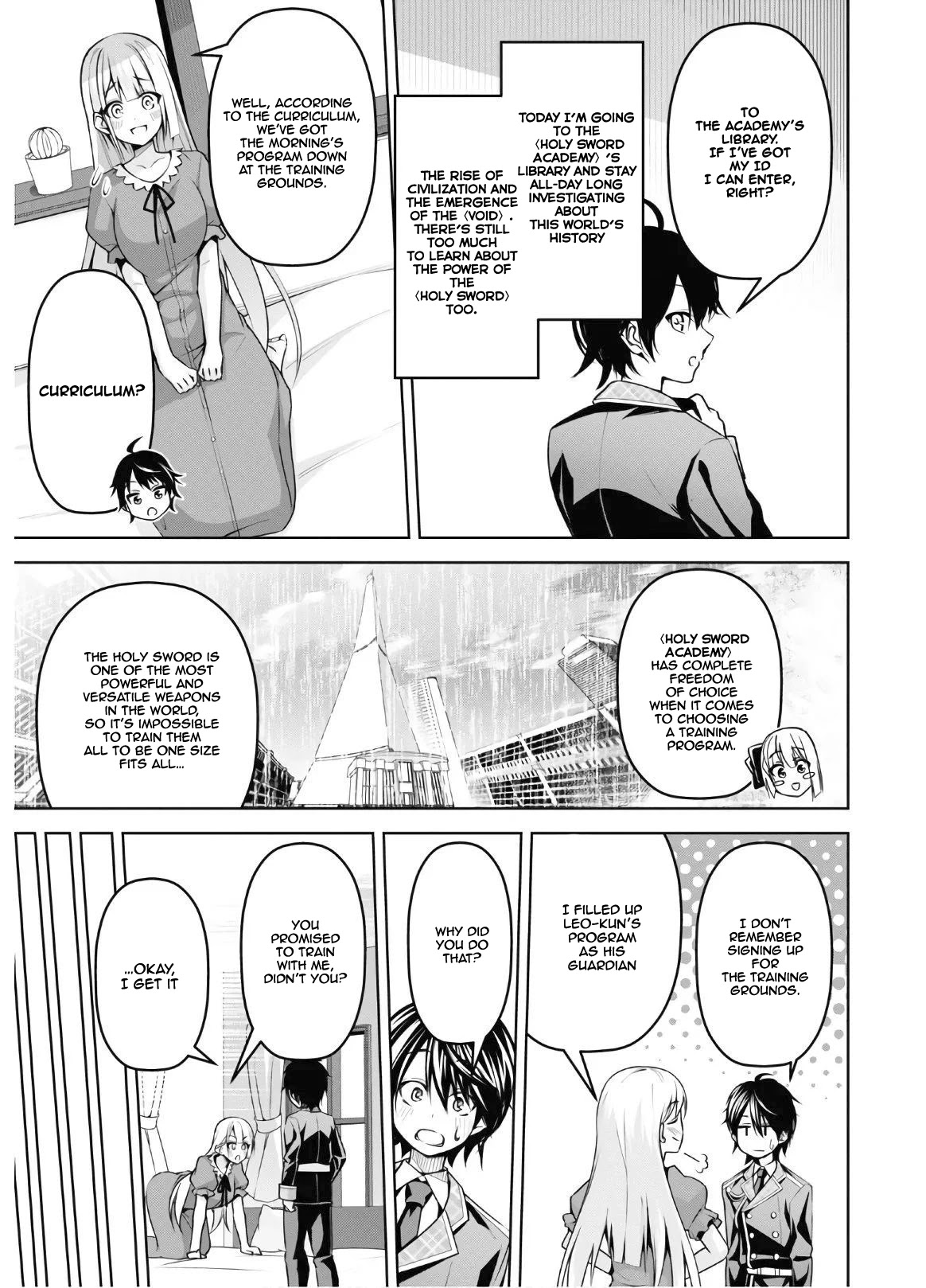 Demon's Sword Master of Excalibur School Chapter 8 page 8 - Chapter 8