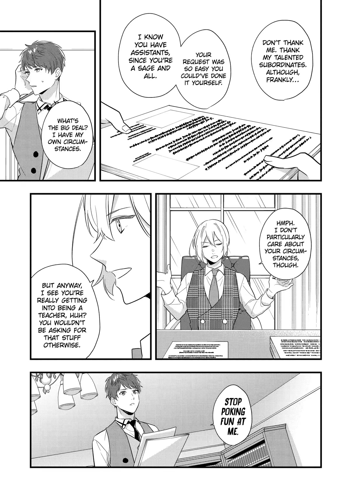 Demoted to a Teacher, the Strongest Sage Raises an Unbeatable Class Chapter 11 page 5 - Chapter 11